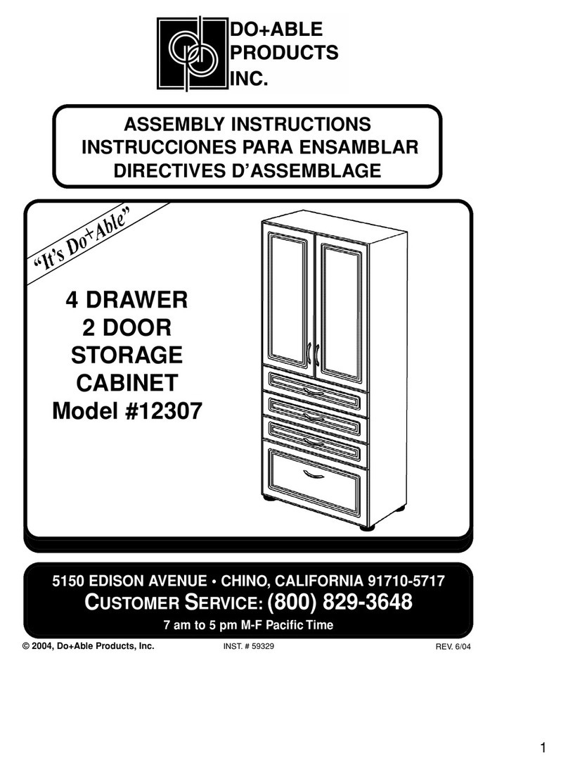 Do+Able Products 12307 Assembly instructions Do+Able Products 12307 Assembly instructions