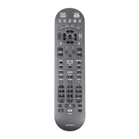 Universal Remote Control CLIKR-5 UR5U-8700 User manual Universal Remote Control CLIKR-5 UR5U-8700 User manual