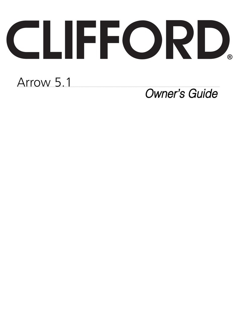 Clifford Arrow 5.1 User manual