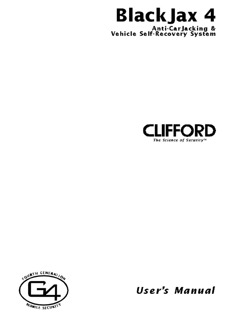 Clifford BlackJax 4 user manual