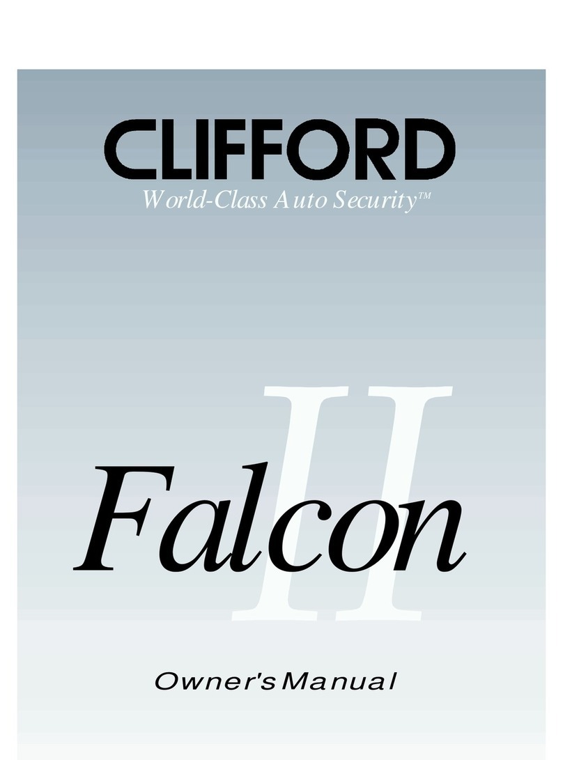 Clifford Falcon II User manual