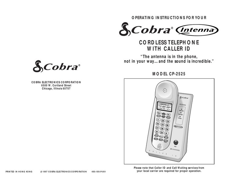 Cobra Intenna CP-2525 User manual