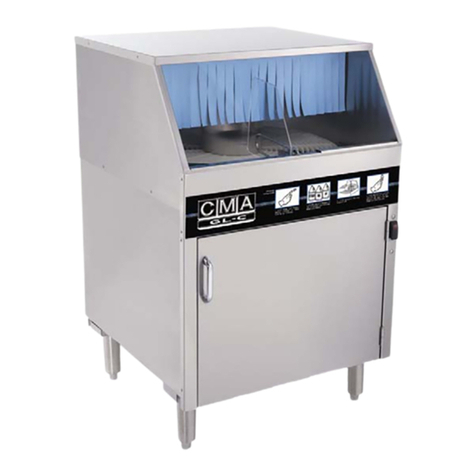 CMA Dishmachines MODEL GL-C Installation and operation