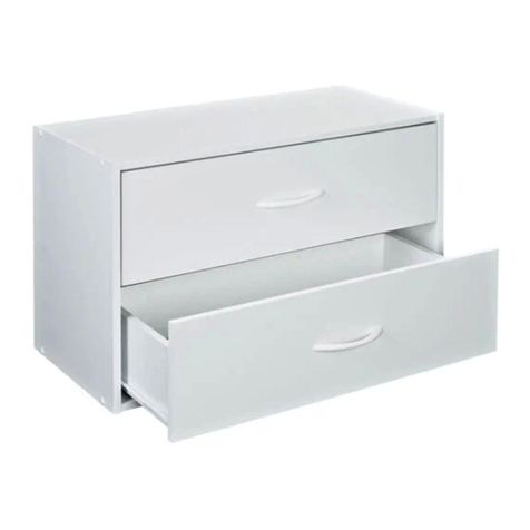 Closet Maid Stackable Storage Organizer SSO2DW installation instructions