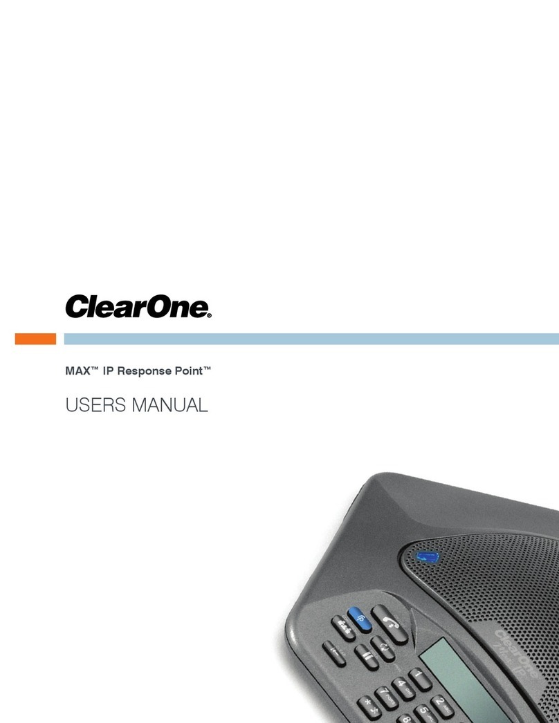 Clear One MAXAttach IP user manual