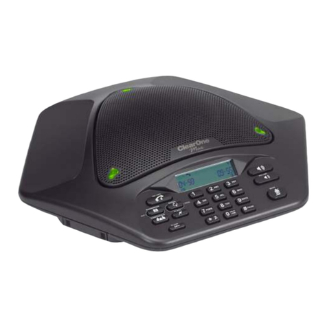 Clear One Audio Conferencing User manual
