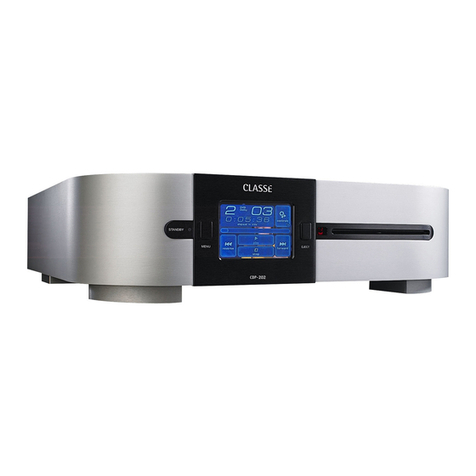 Classe Audio CDP-202 User manual