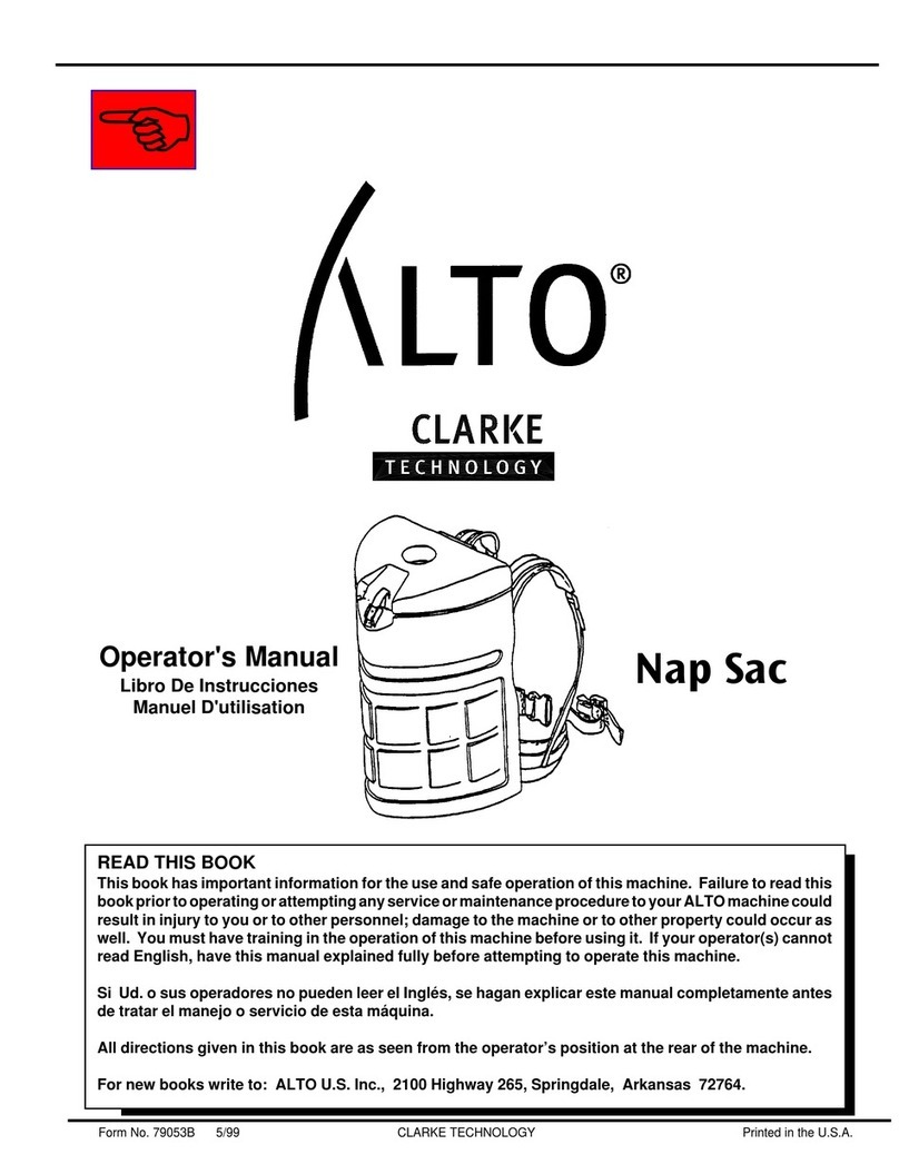 Clarke NapSac User manual