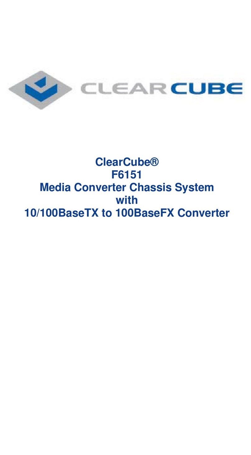 ClearCube F6151 user guide