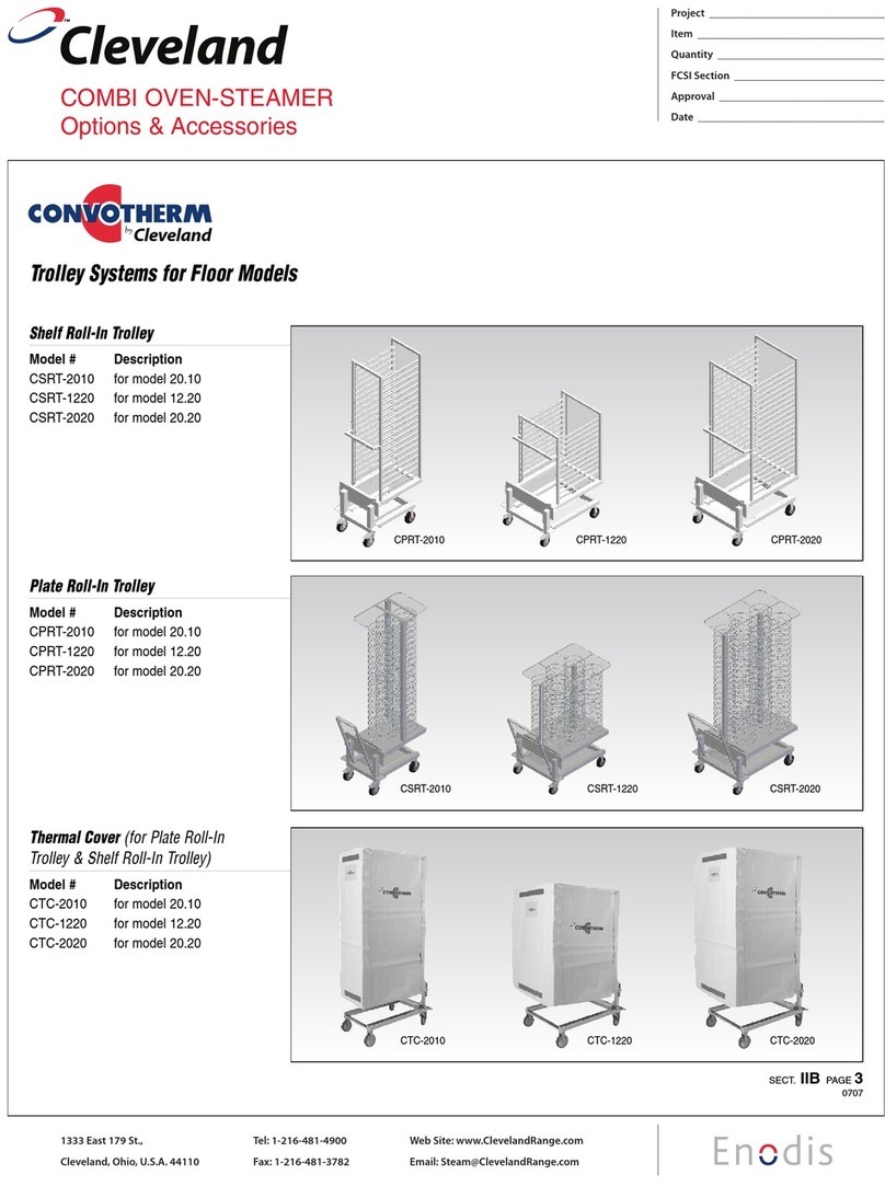 Cleveland CPRT-1220 User manual