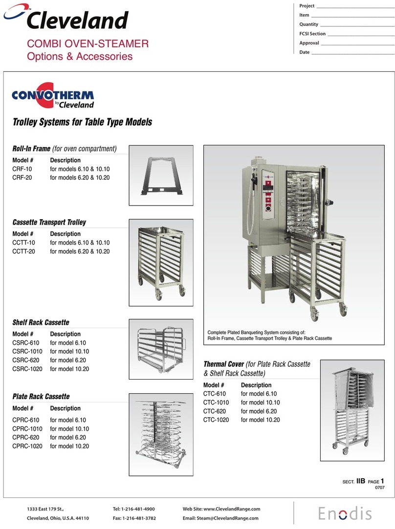 Cleveland CCTT-10 User manual