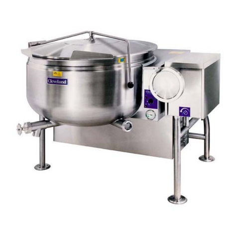 Cleveland Steam Jacketed Kettle User manual