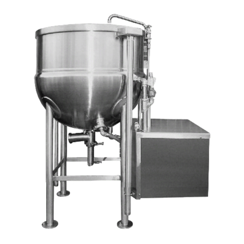 Cleveland P-KDL-100-CC User manual