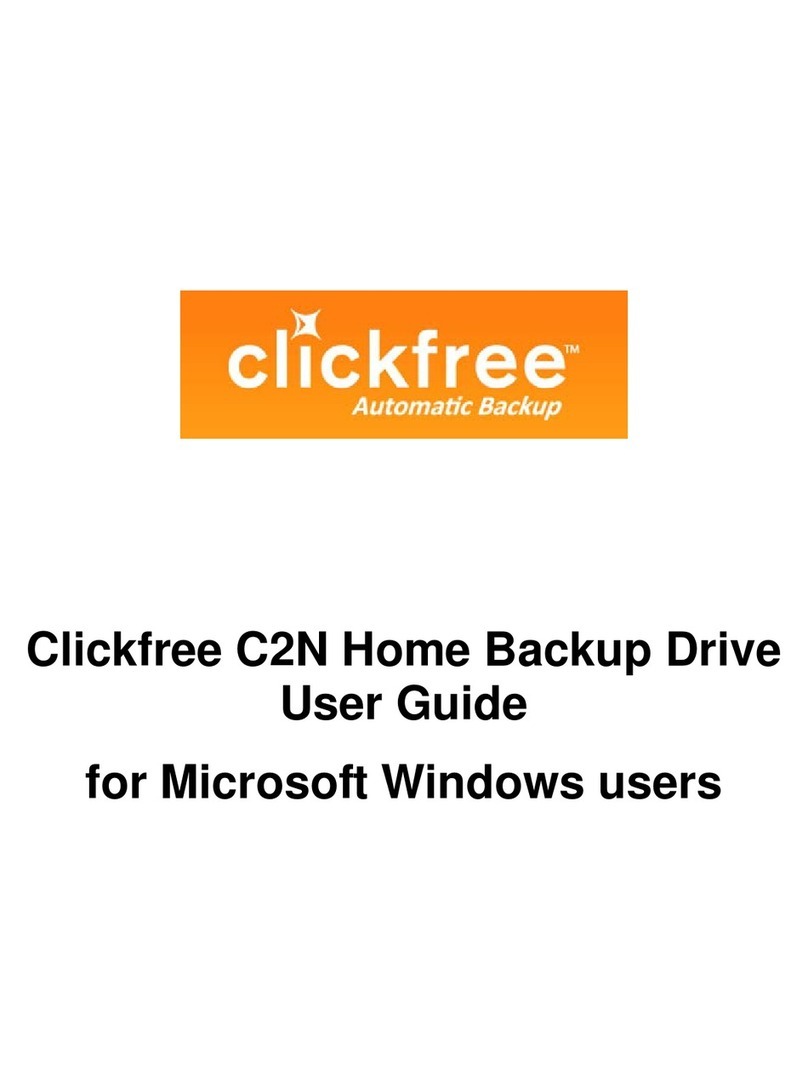 Clickfree C2N User manual