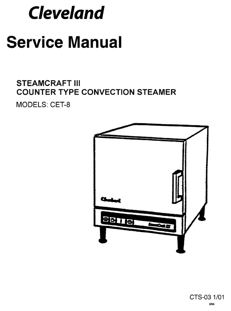 Cleveland CET-8 User manual