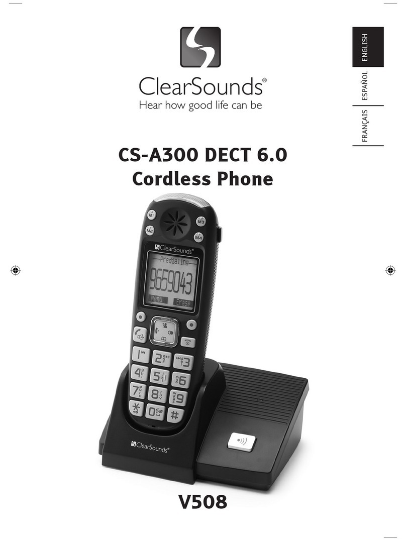 ClearSounds V508 User manual