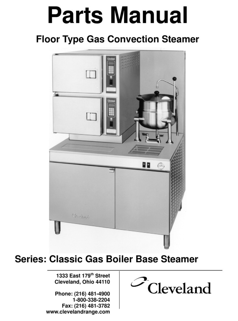 Cleveland KE50151-E parts manual
