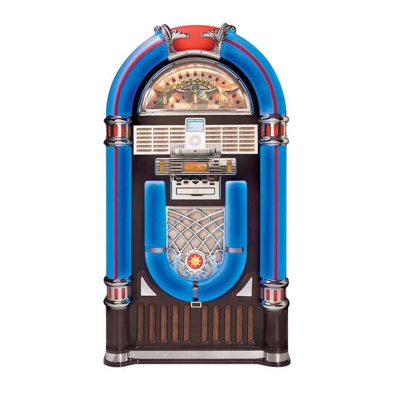Crosley iJuke Deluxe CR12-2 User manual