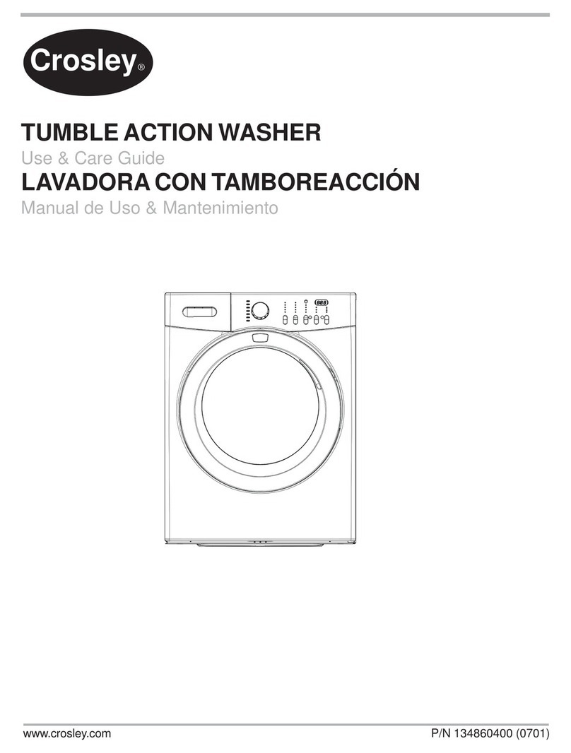 Crosley 134860400 User manual