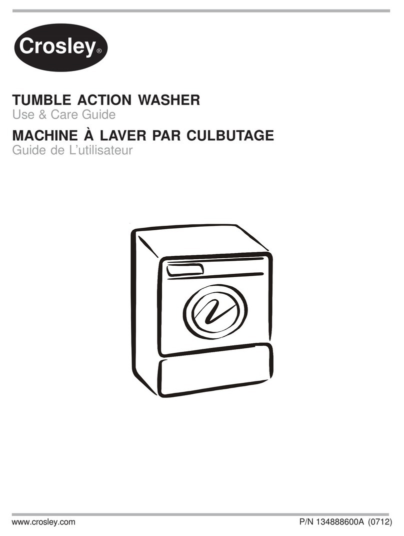 Crosley 134888600A User manual