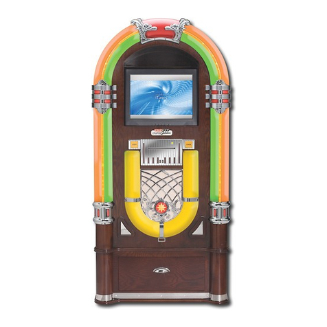 Crosley Digital Jukebox CR-12DI User manual
