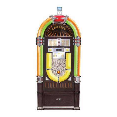 Crosley Crosley Full Size Jukebox CR12-10 User manual