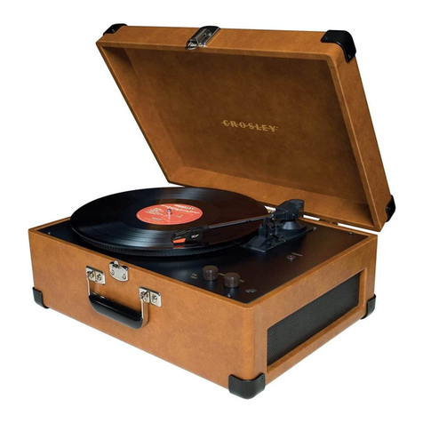 Crosley KEEPSAKE CR249 instruction manual