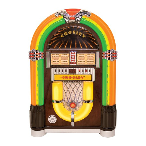 Crosley Bubbler iJuke CR16 User manual