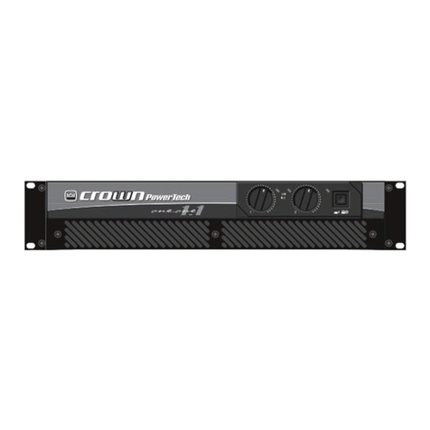Crown PT 3.1 User manual