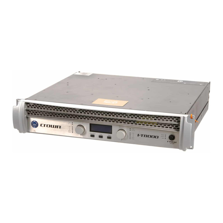 Crown I-Tech I-T4000 User manual