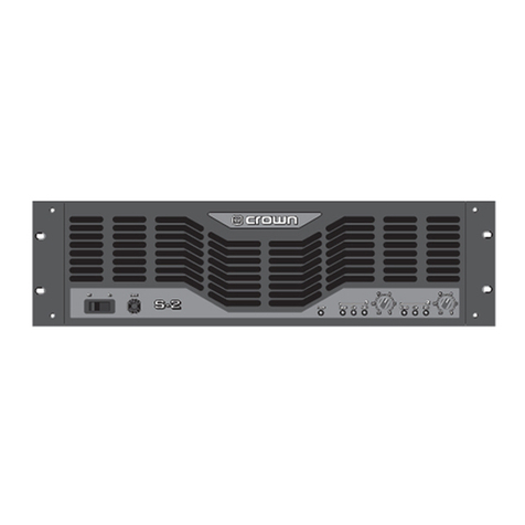 Crown S Series Operation manual