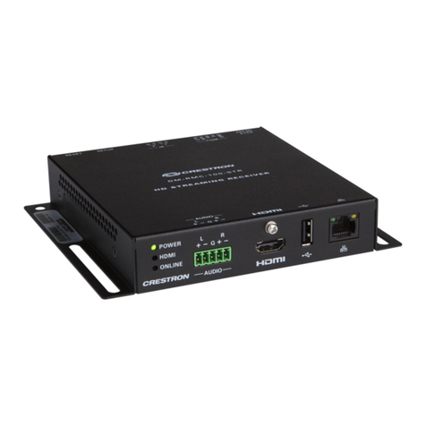 Crestron DigitalMedia Room Controller DM-RMC-100 How to use