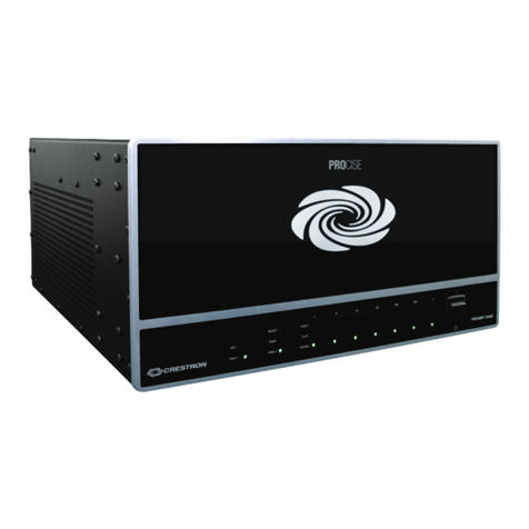 Crestron PROCISE PROAMPI-7X400 User manual
