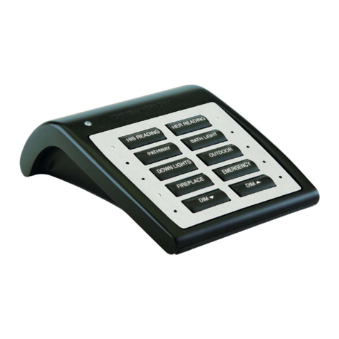 Crestron infiNET HTT-B10X Operation guide