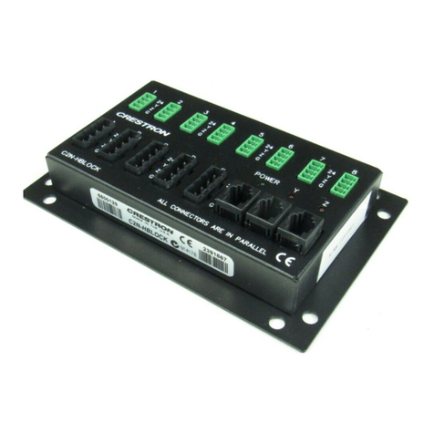 Crestron C2N-HBLOCK User manual Crestron C2N-HBLOCK User manual