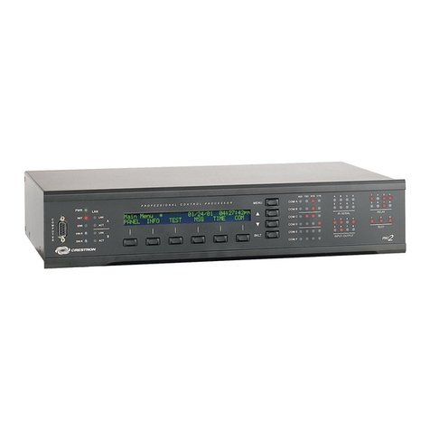 Crestron AV2 Operation guide