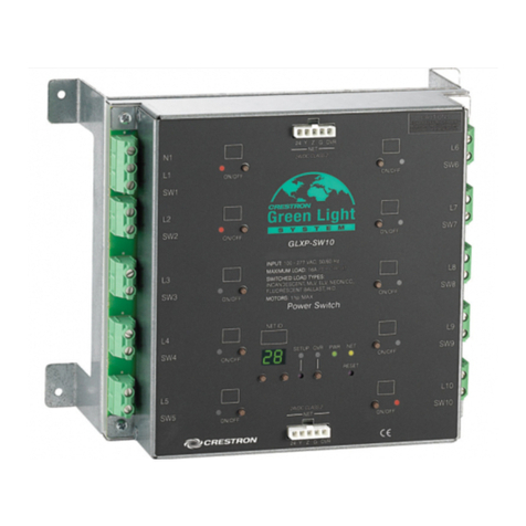 Crestron GREEN LIGHT Power Switching User manual