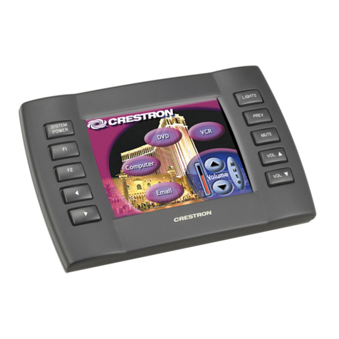 Crestron SmarTouch ST-1700C User manual