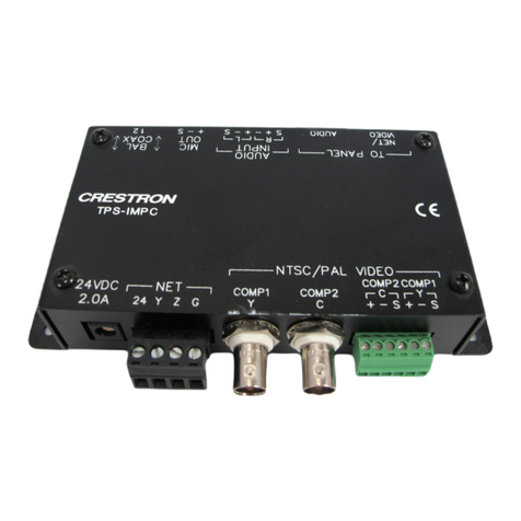 Crestron TPS-IMPC User manual