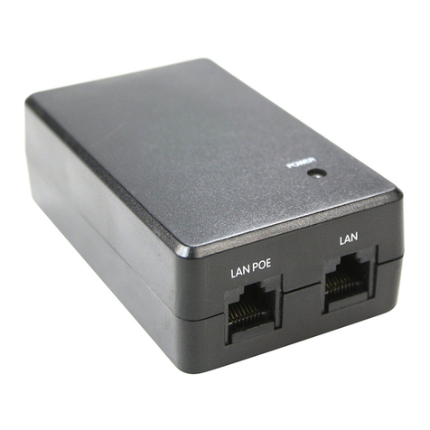 Crestron Network Device PWE-4803RU User manual Crestron Network Device PWE-4803RU User manual