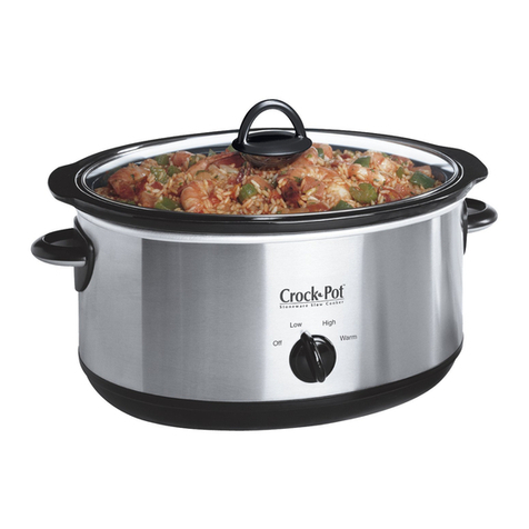Crock-Pot SCR151-WG User manual