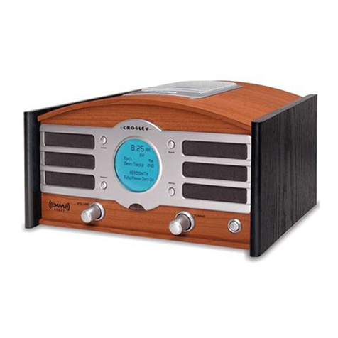 Crosley CR224 Explorer I User manual
