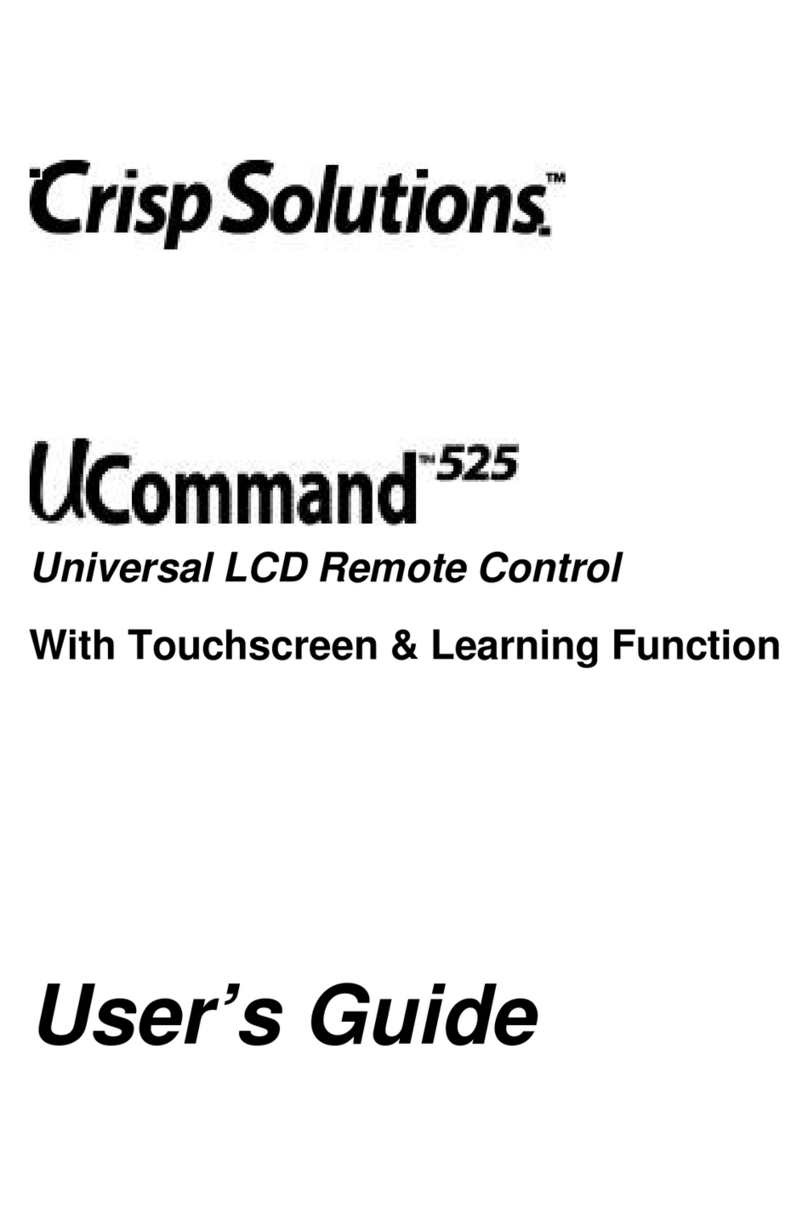 Crisp Solutions UCommand-525 User manual