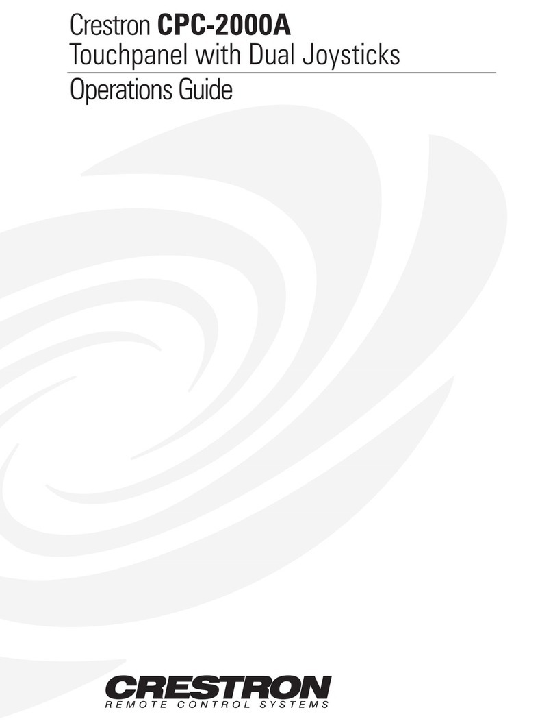 Crestron CPC-2000A User manual