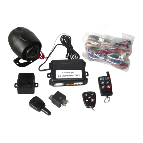 CrimeStopper CS-2205 Installation & operating instructions