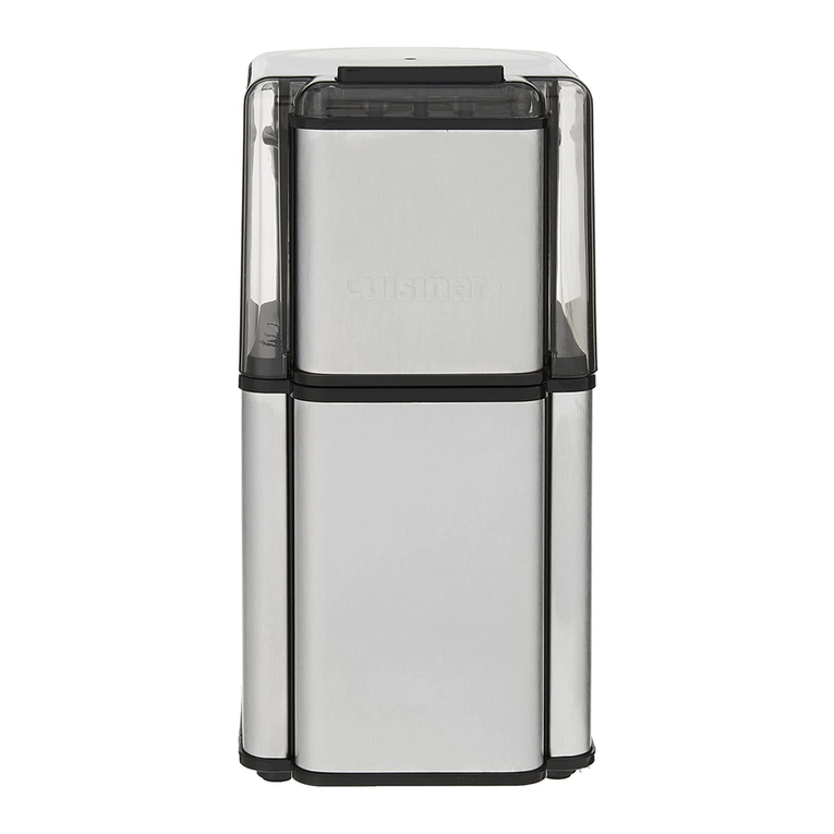 Cuisinart Grind Central DCG-12BC User manual Cuisinart Grind Central DCG-12BC User manual