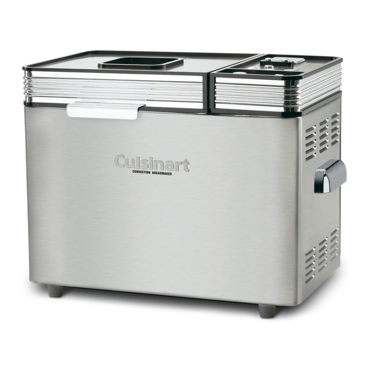 Cuisinart CBK-200C INSTRUCTION AND RECIPE BOOKLET