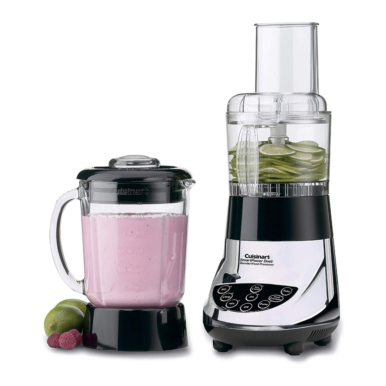 Cuisinart SmartPower Duet IB-9570 Instruction booklet