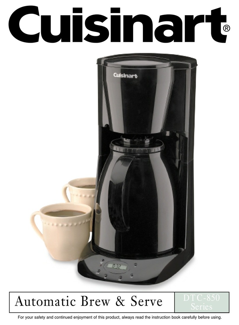 Cuisinart Automatic Brew & Serve user manual