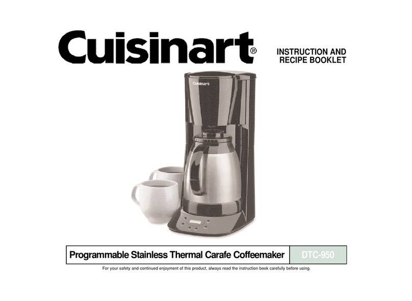 Cuisinart DTC-950 Service manual
